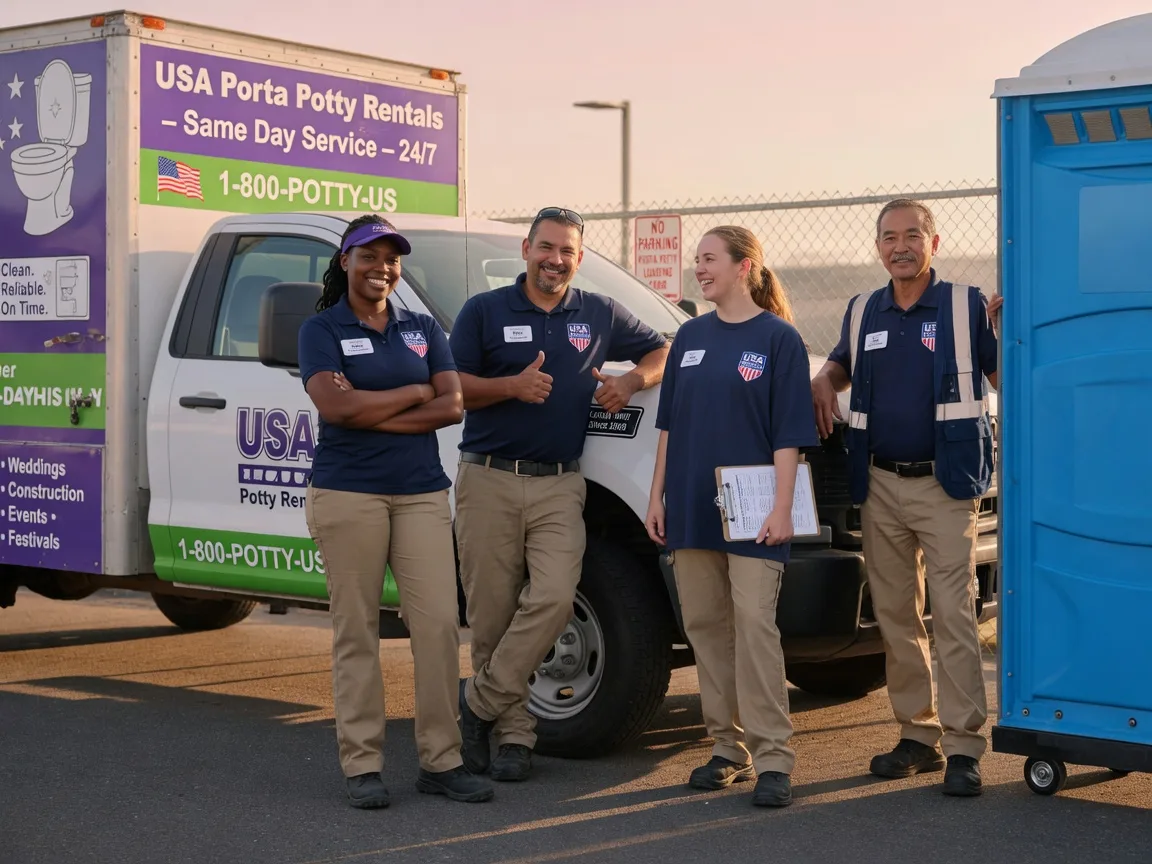 Porta Potty Rental company in Glennville, GA